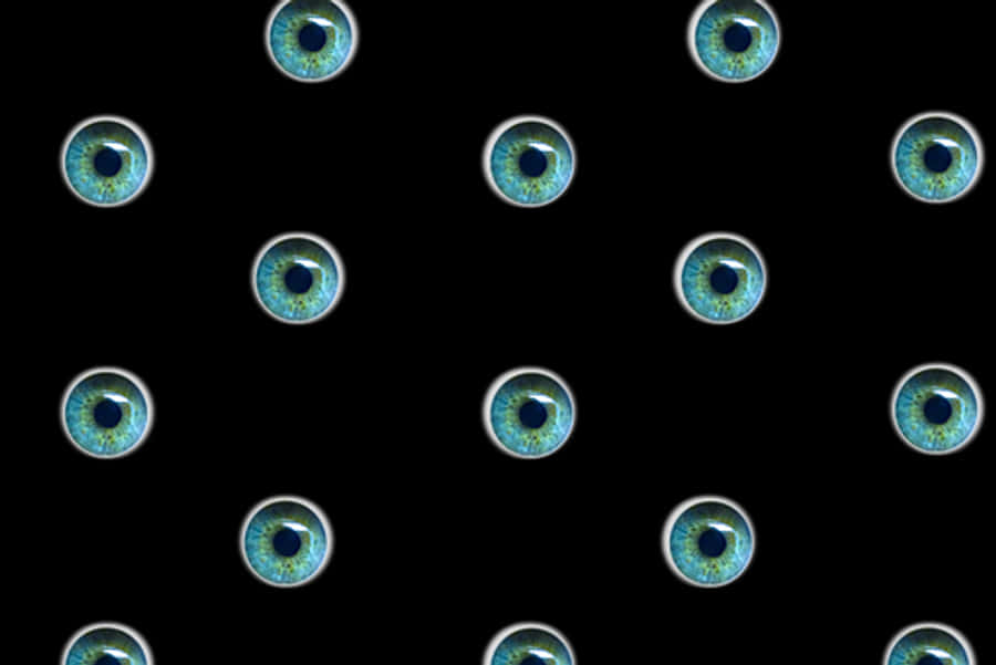 Blue Eyes Pattern Background