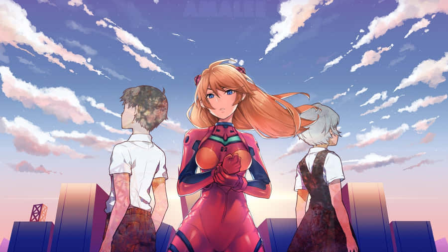 Udforskverdenen af Evangelion Manga.