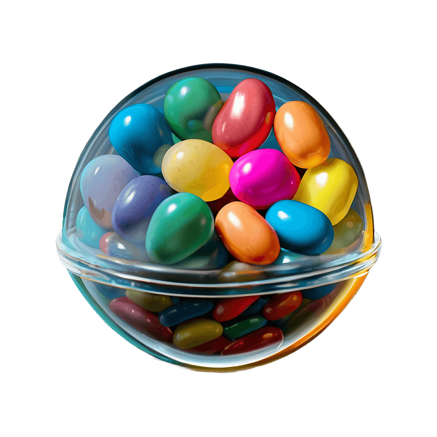 Jelly Bean Cluster Image PNG 05252024