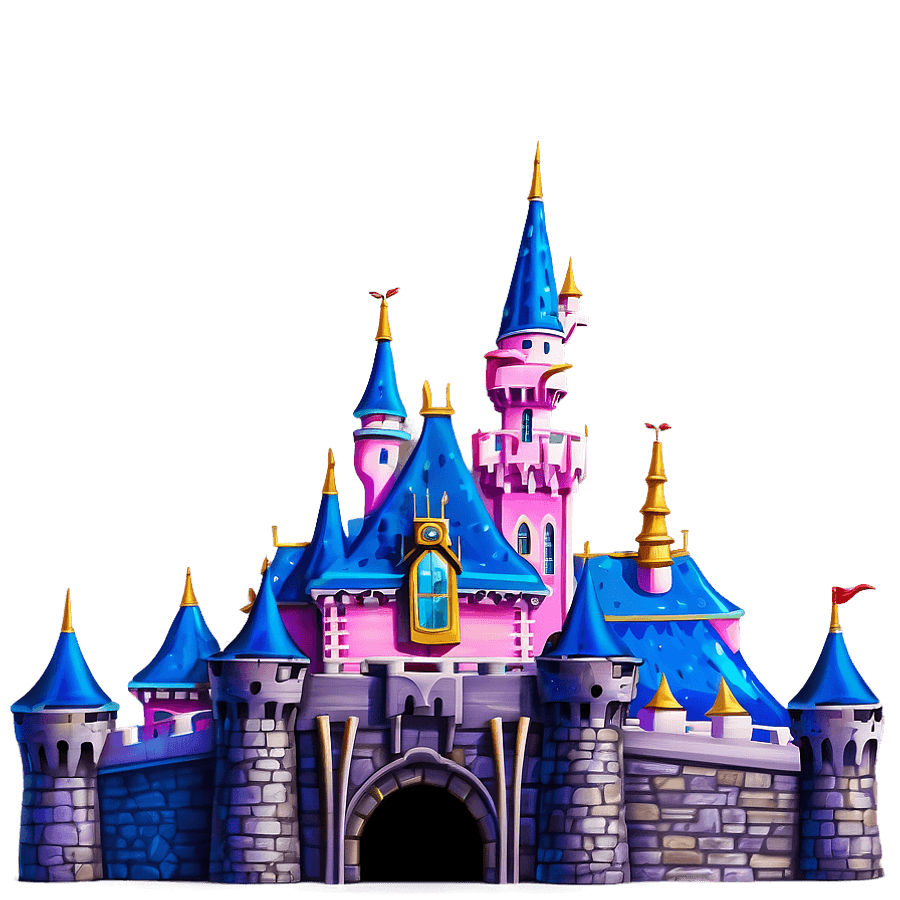 Sleeping Beauty Castle Disneyland PNG bpk