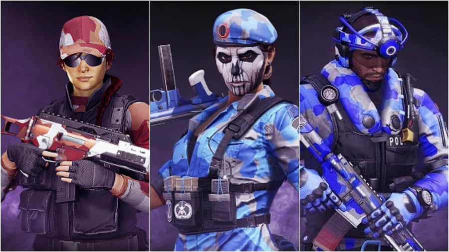 RainbowSix Siege Twitch 1280 x 720 bakgrundsbild.