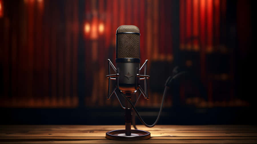 Ammattimainen Podcast Mikrofon