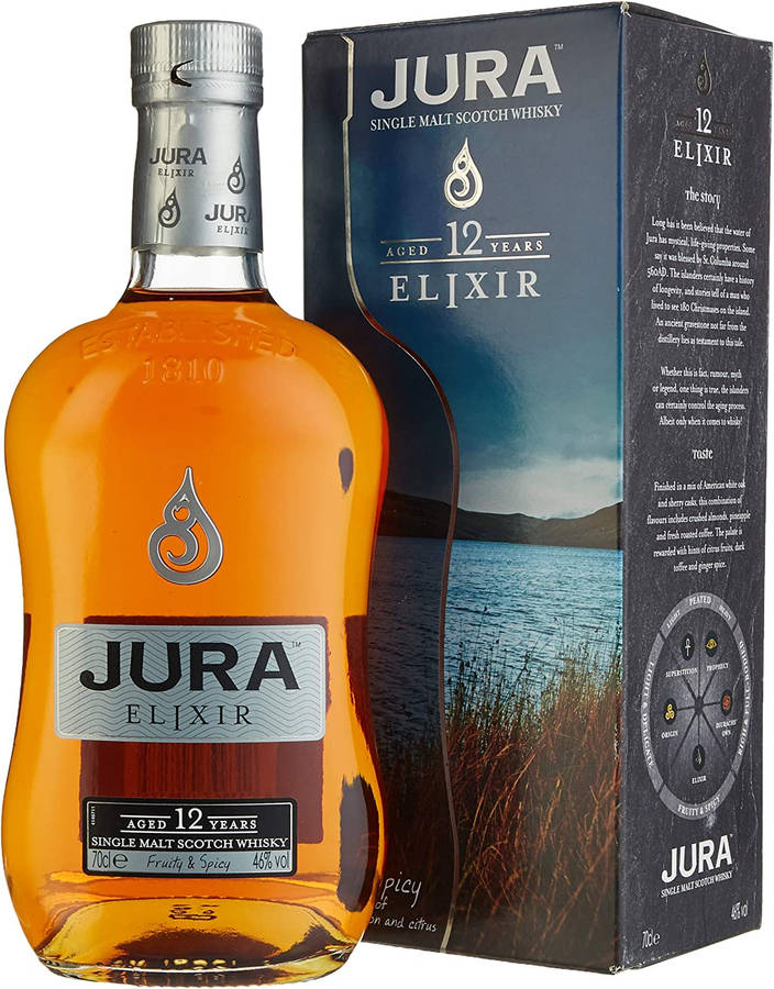 Isle Of Jura Elixir Bottle
