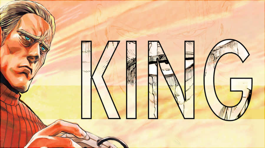 OnePunch Man King 1920 x 1080 Hintergrundbild.
