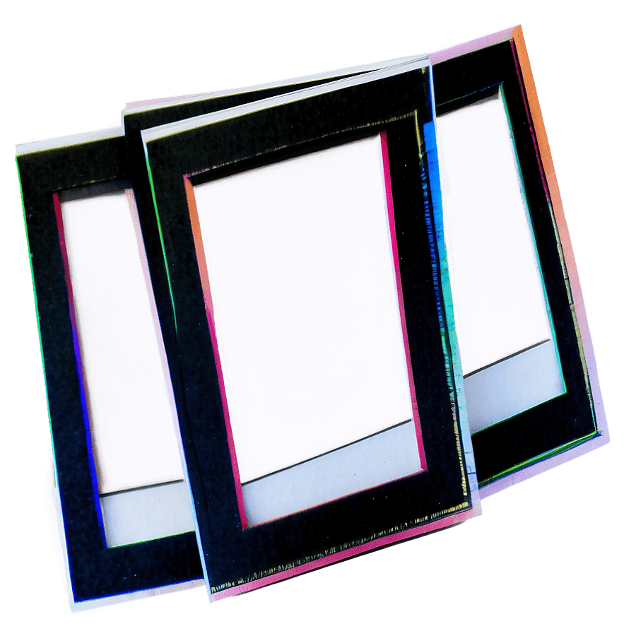 Paper Polaroid Frame PNG 26