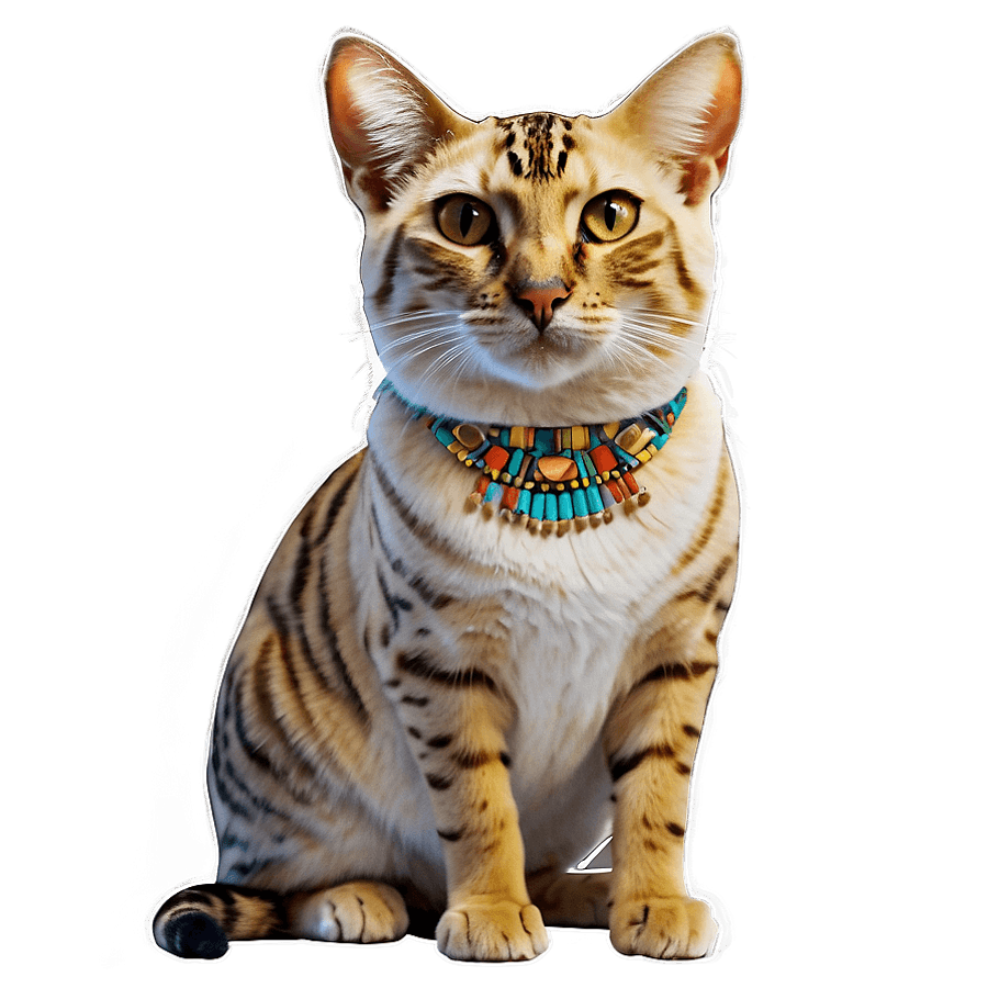 Egyptian Cat Filter PNG 06282024