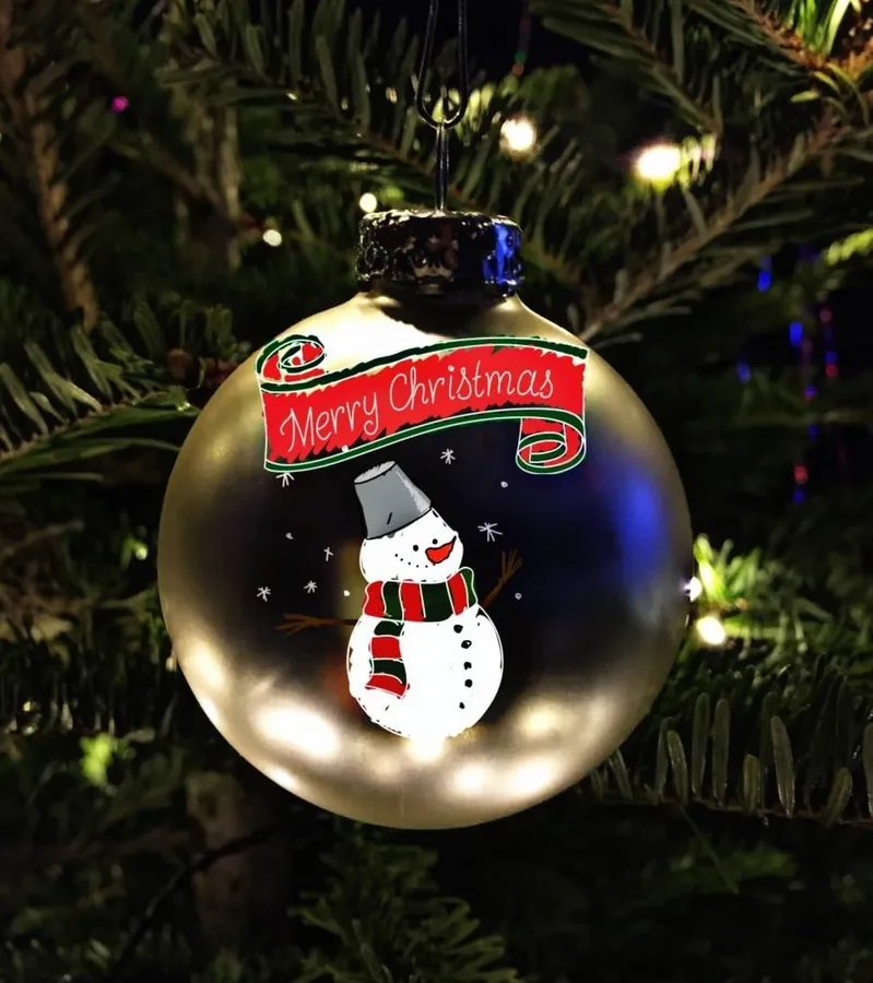 Snowman background