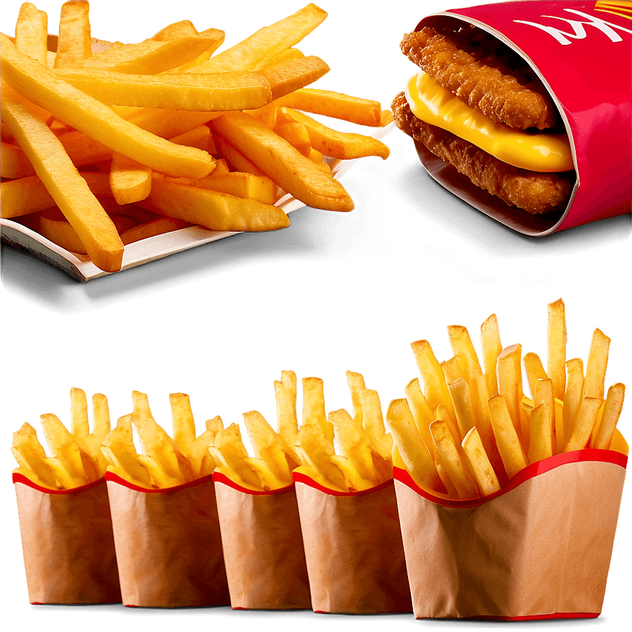 Small McDonald's Fries PNG aol