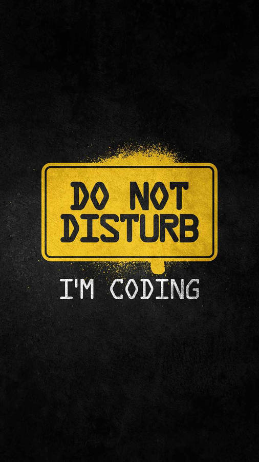 Nomolestar, estoy programando