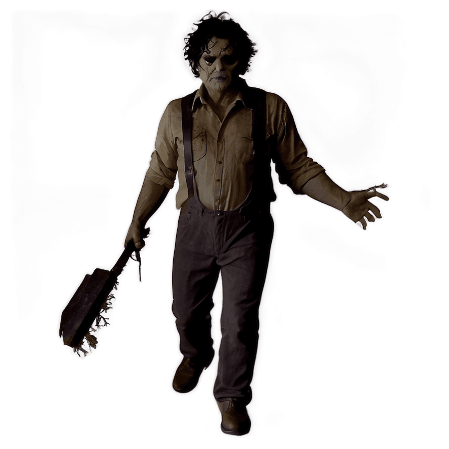 Leatherface in the Shadows PNG itk