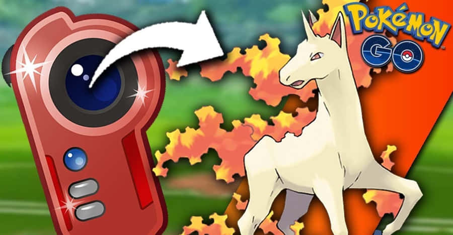 Pokemon GO Rapidash Pokedex Scanner