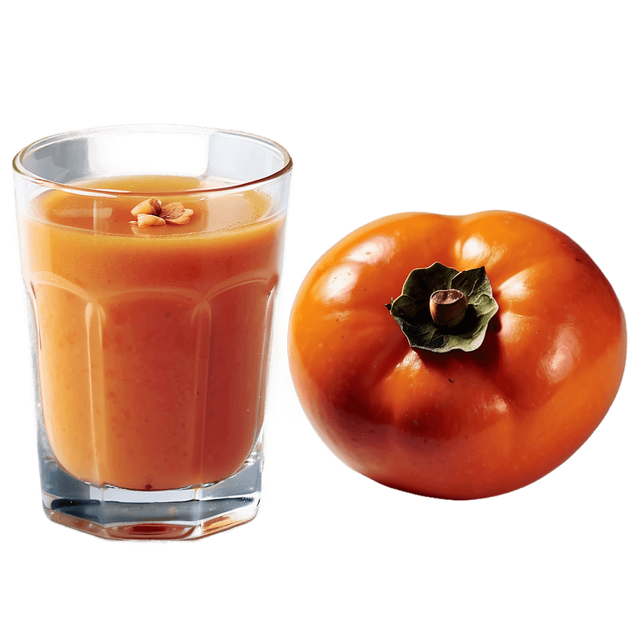 Delicate Persimmon Juice PNG 05252024