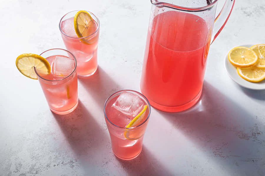 Limonadarefrescante de verão