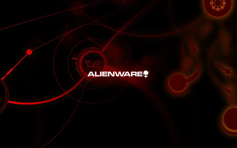  Alienware Default Red Pattern