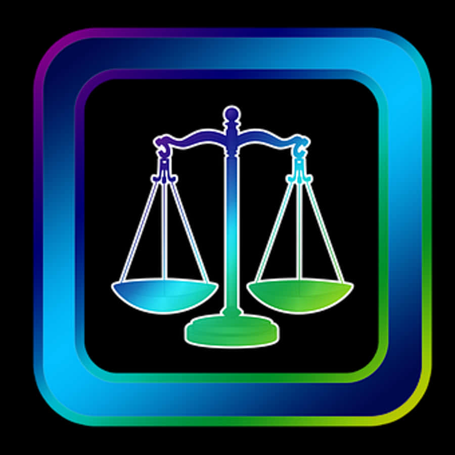 Neon Scalesof Justice Icon