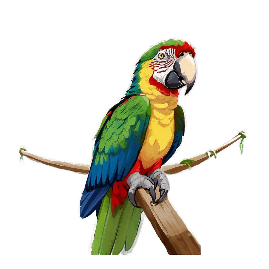 Jungle Island Miami Parrot PNG 27