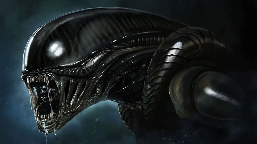 Alien Background
