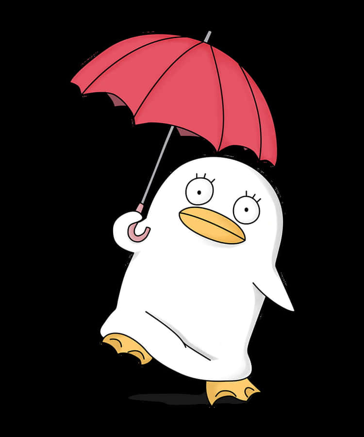 Gintama Elizabeth Mit Roter Regenschirm