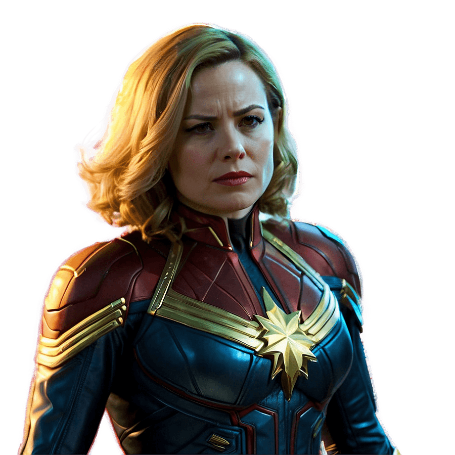 Captain Marvel Silhouette PNG nfm17