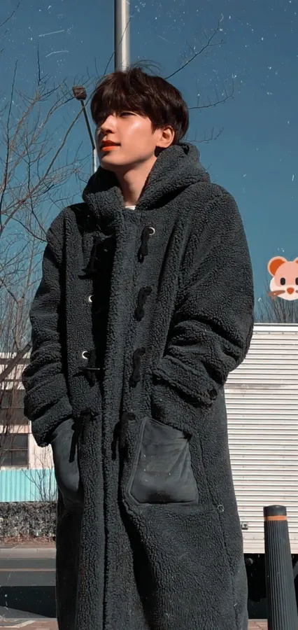 Wonwoo in winter wallpaper