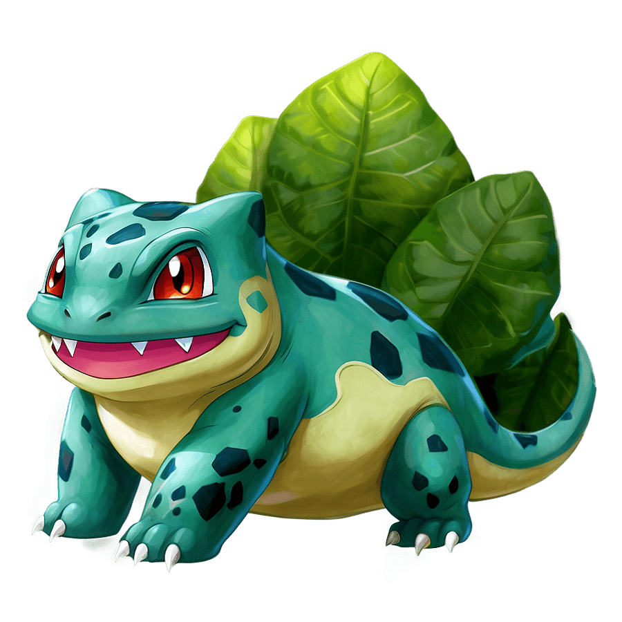 Bulbasaur in Nature PNG hnc