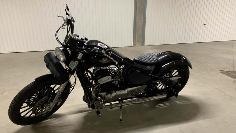 Motocicleta Regal Raptor Preta