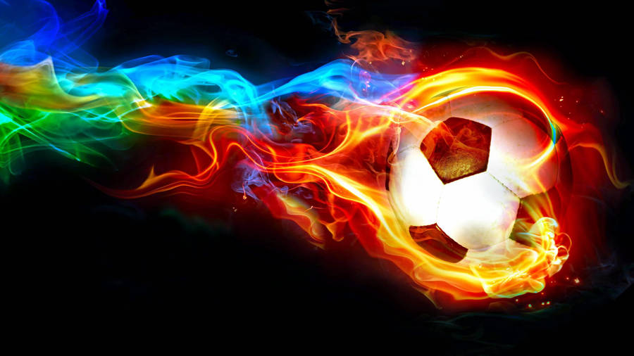 4K Ballon de Football Animé