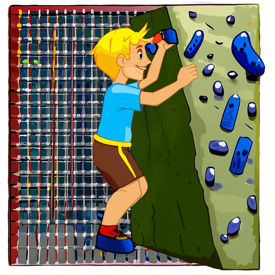 Rock Wall for Climbing PNG 06292024