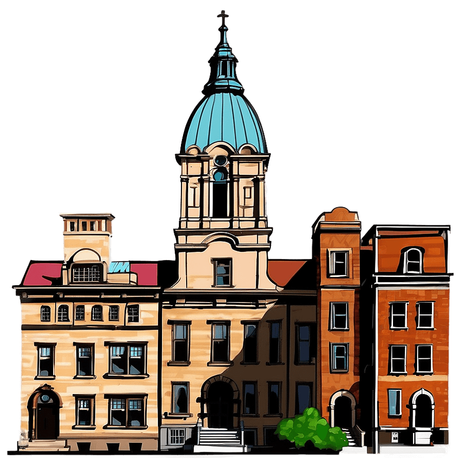Philadelphia Historic Buildings PNG 06232024