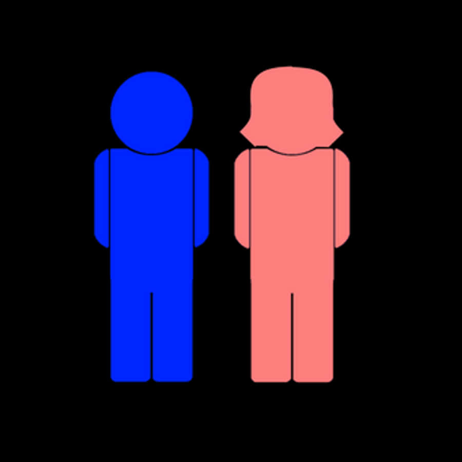 Abstract Couple Icon