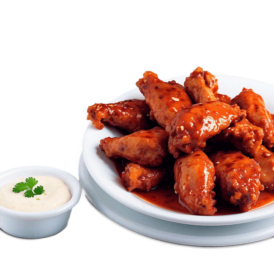 Hot Wings and Dip PNG 10