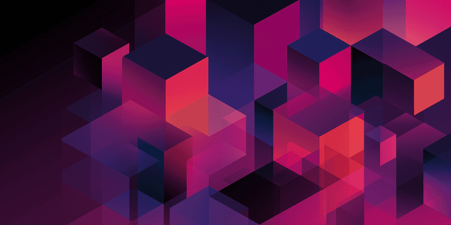 Cubes,3D,Abstract,Geometric,Digital Art,Particles
