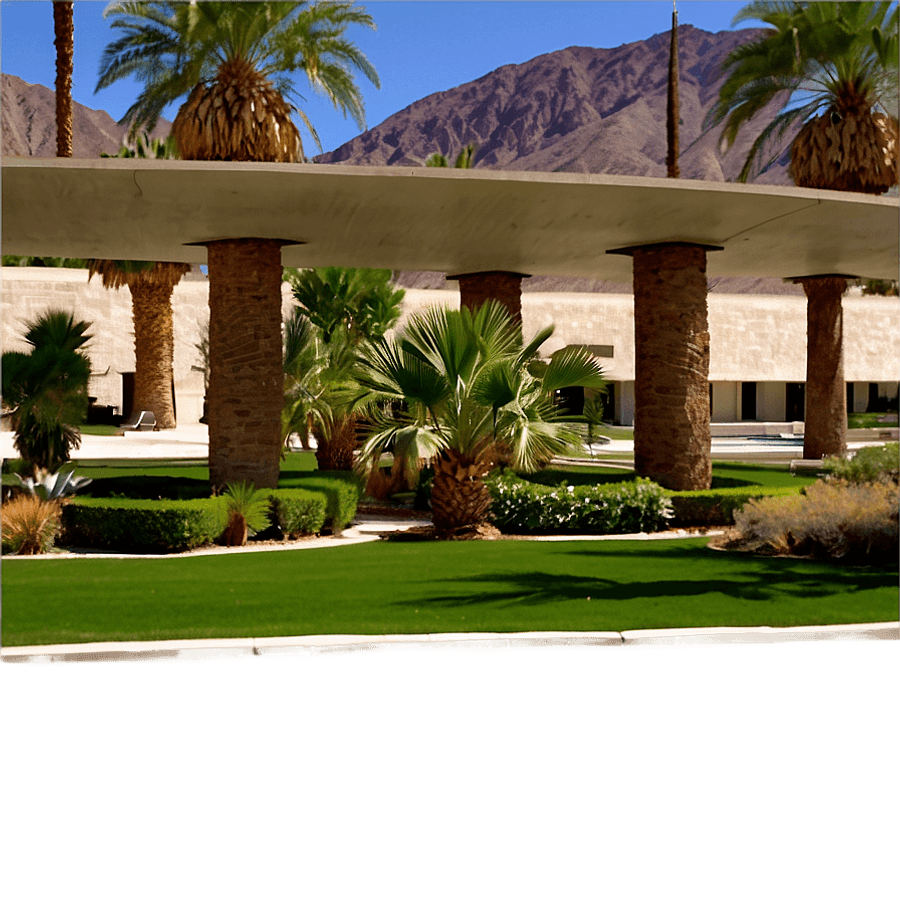 Palm Springs Desert Oasis PNG aec