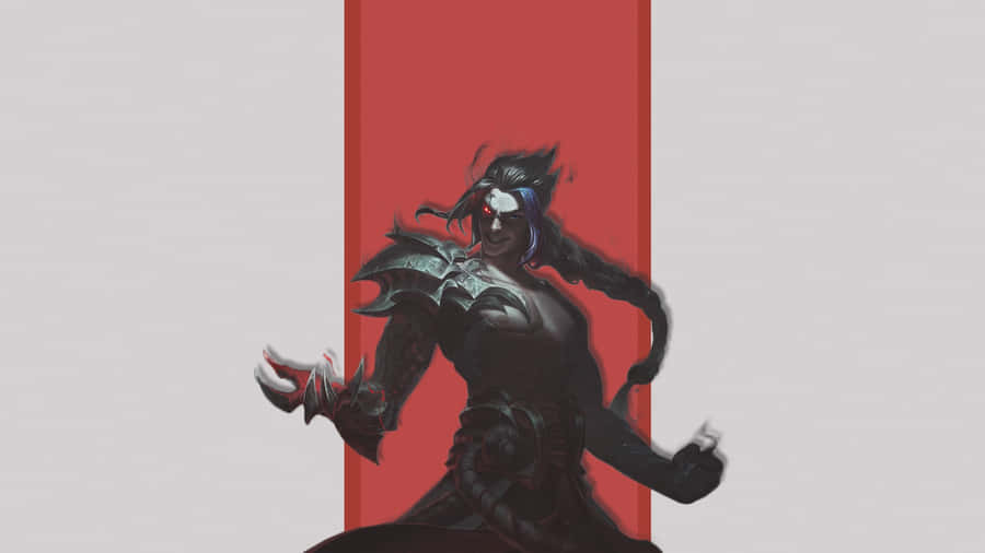 Kayn League of Legends Kunstwerk