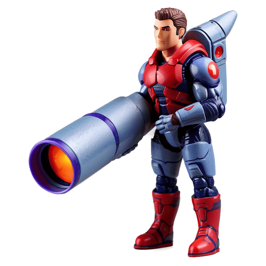 Action Figure Rocket Launcher PNG 96