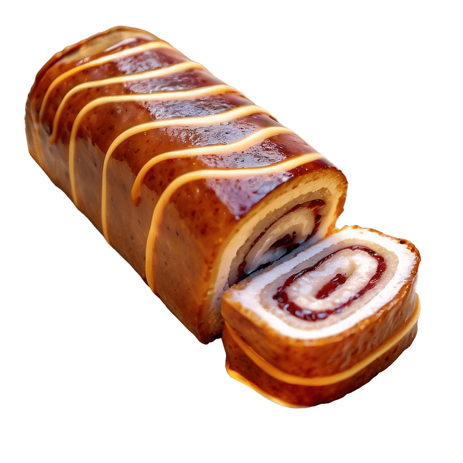 Jelly Roll with Glaze PNG 05262024