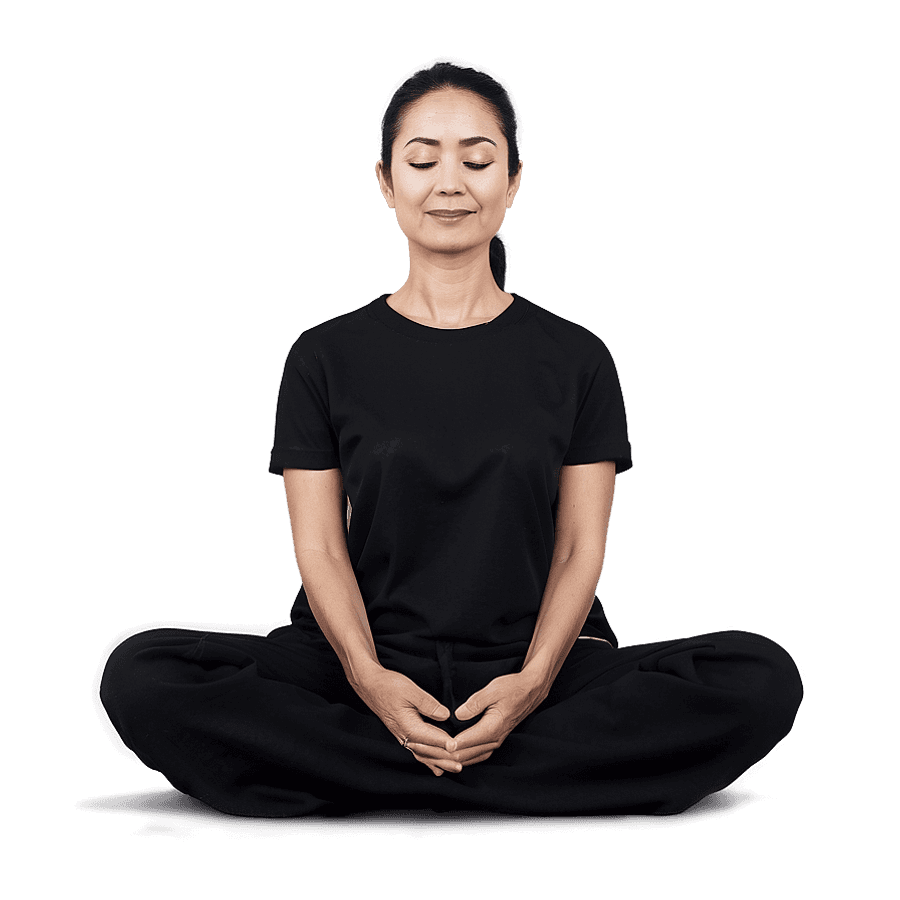Zen Breathing Practice PNG kgj41