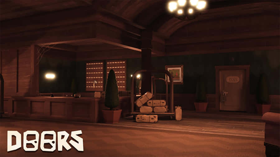 Roblox Doors Spiel Lobby Szene