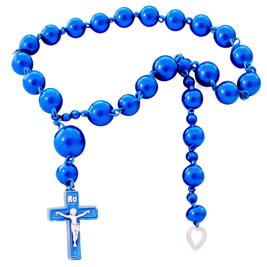 Blue Rosary PNG 96