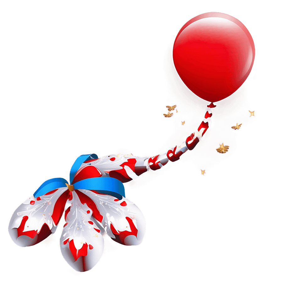 Red Balloon in Flight PNG wpk