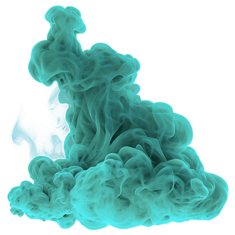 Neon Green Smoke PNG 16