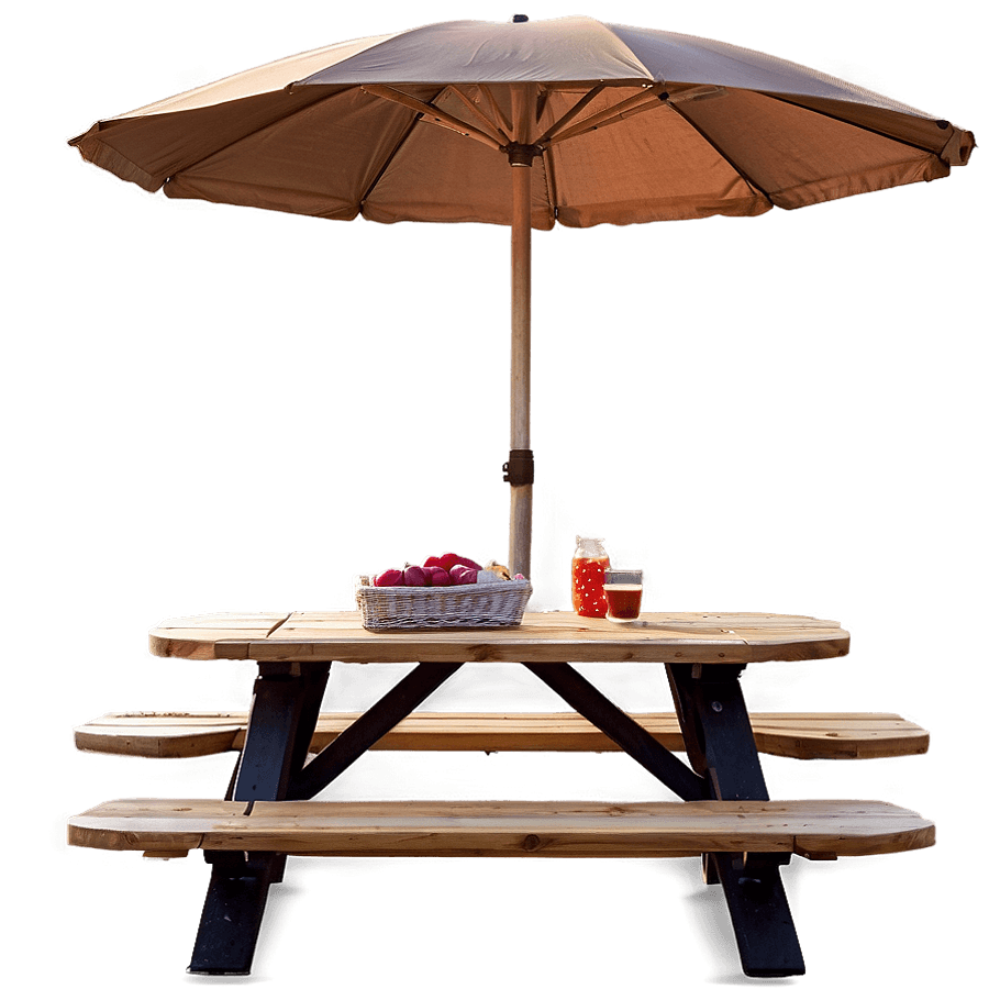 Luxury Picnic Table PNG pds88