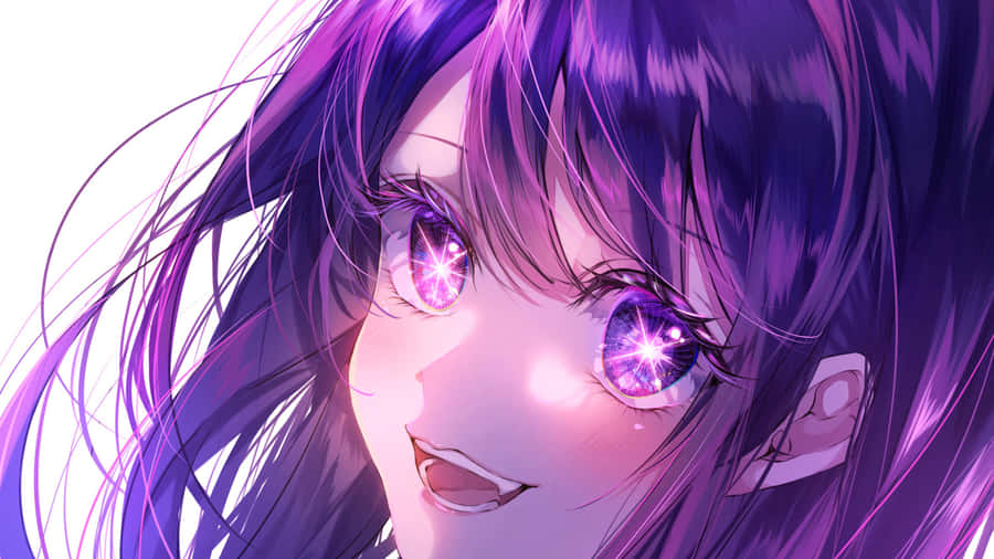 Oshi No Ko Fantastiska Lila Ögon