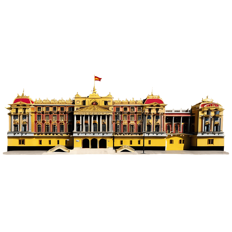 Royal Palace Sunset PNG qpf19