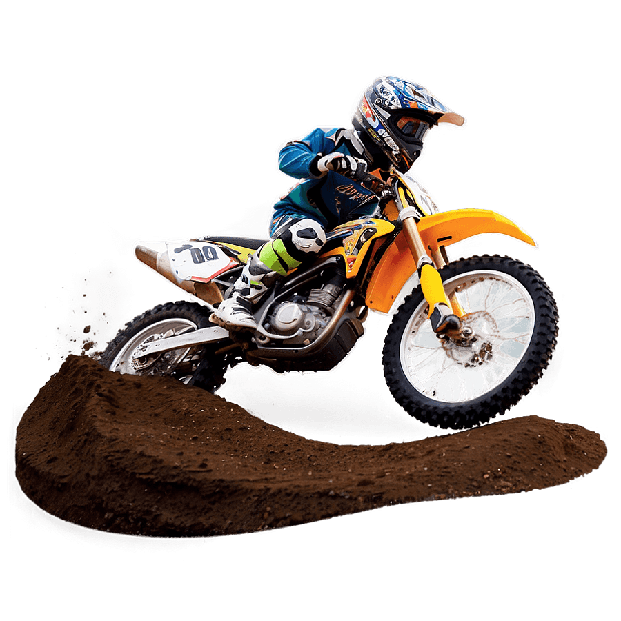 Dirt Bike Thrill PNG tsa
