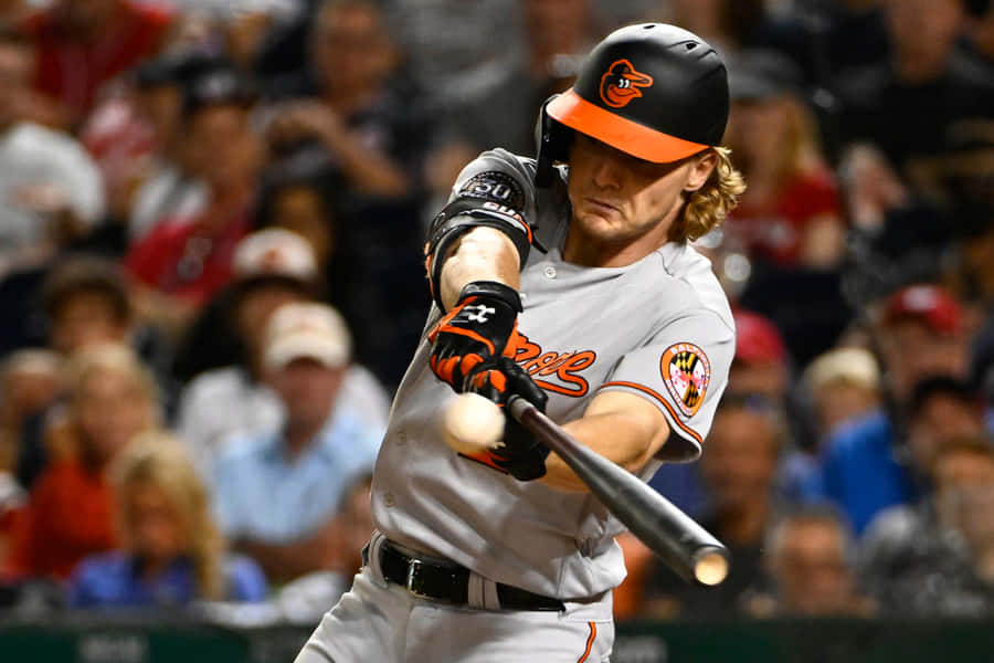 Jogador dos Orioles Bateando