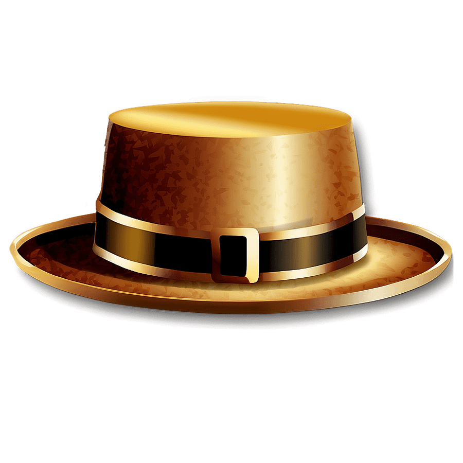 Thanksgiving Day Pilgrim Hat PNG 86