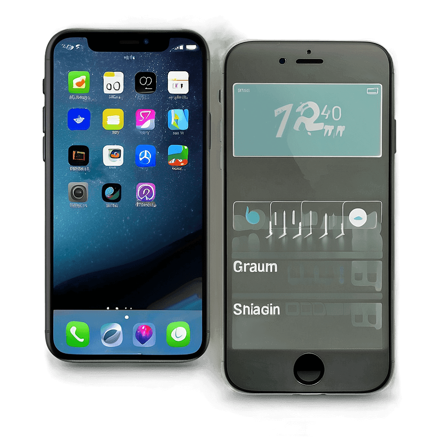 iPhone Screen Night Shift PNG cjc