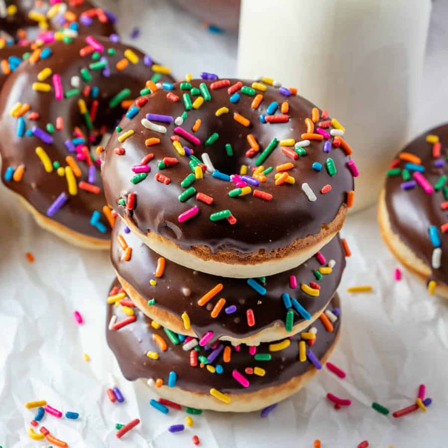 Presenteiese com uma deliciosa rosquinha com cobertura açucarada