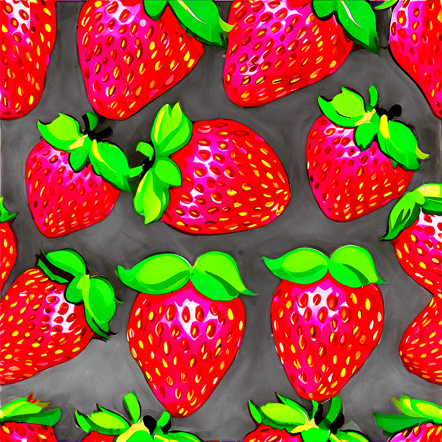 Sweet Strawberries PNG 88